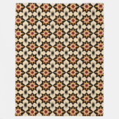Cute tiling Southwestern patroon Fleece Deken (Voorkant)