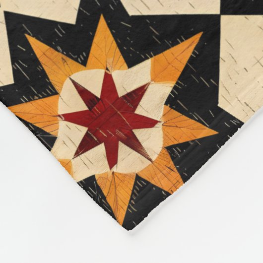 Cute tiling Southwestern patroon Fleece Deken (Hoek)