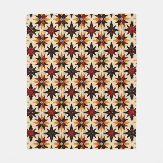 Cute tiling Southwestern patroon Fleece Deken (Voorkant)