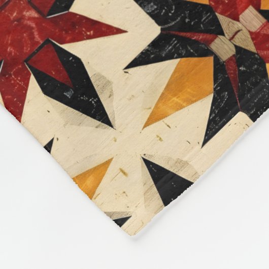 Cute tiling Southwestern patroon Fleece Deken (Hoek)