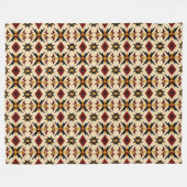 Cute tiling Southwestern patroon Fleece Deken (Voorkant (Horizontaal))
