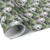 Cute Tiny Pandas, Green Cadeaupapier (Rol Hoek)