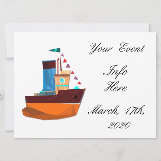 Cute Tiny Tugboat Thunder-Cove (Voorkant)