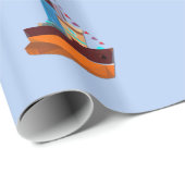 Cute Tiny Tugboat Thunder-Cove  Cadeaupapier (Rol Hoek)