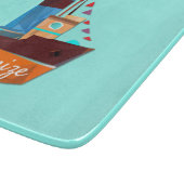 Cute Tiny Tugboat Thunder-Cove Snijplank (Hoek)