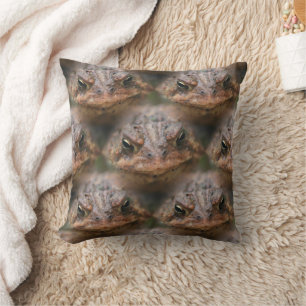 Cute Toad Face Animal Pattern Kussen