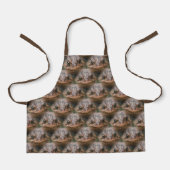 Cute Toad Face Animal Pattern Schort (Voorkant)