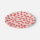 Cute Toadstool-paddenstoelen Borden Papieren Bordje (Gekanteld)