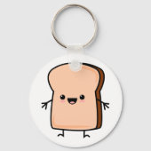 Cute Toast Bread Sleutelhanger (Voorkant)