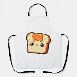 Cute Toast  Schort