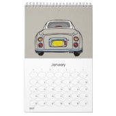 Cute toaz mist figaro carage kalender (Jan 2027)