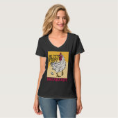 Cute toddler chicken butt my pet poops breakfast c t-shirt (Voorkant volledig)