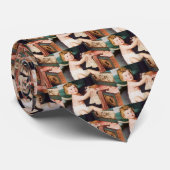  Cute Toddler die met Clothes Dresser speelt Stropdas (Opgerold)