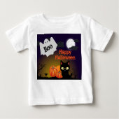 Cute Toddlers' Halloween Ghost T-Shirt (Voorkant)