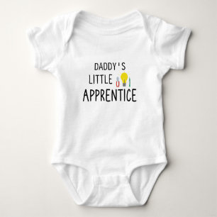 Cute Toekomstige Elektromonteur - Vader's Leerling Romper