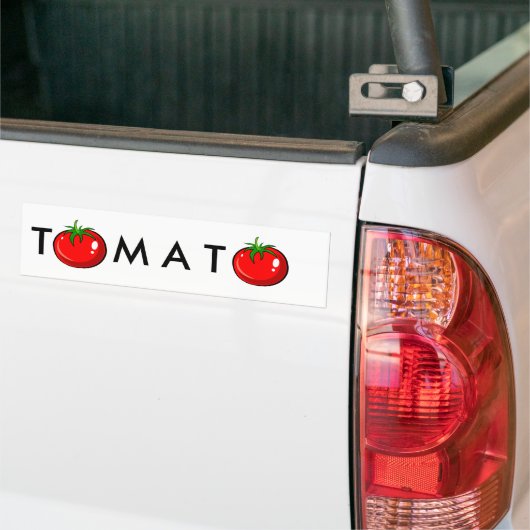 Cute tomato bumpersticker (Op Truck)