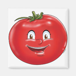 Cute Tomato grappige cartoon groente Magneet