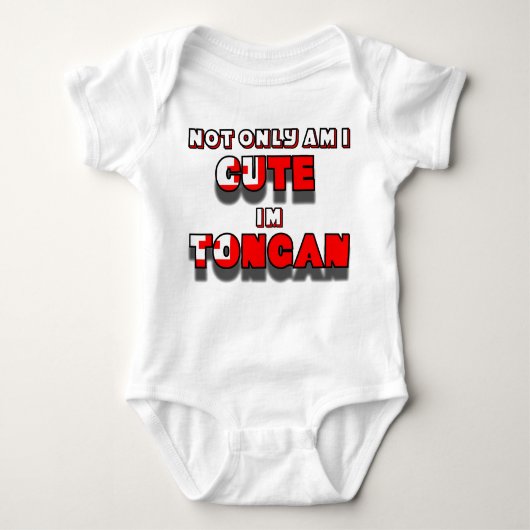 Cute Tongan kind1 Romper (Voorkant)