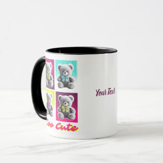 Cute Too Beer Personalized Mok | Aangepaste naam B