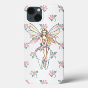 Cute Tooth Fairy and Flowers Girly iPhone 5 Hoesje