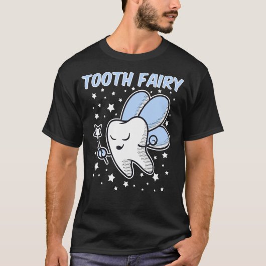 Cute Tooth Fairy Halloween Costume Dental Assistan T-shirt (Voorkant)