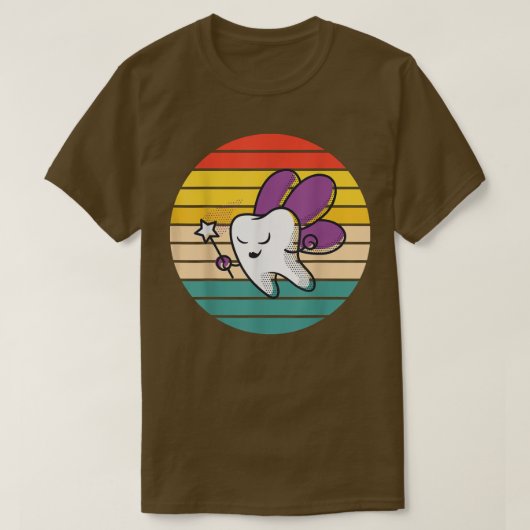 Cute Tooth Fairy T-shirt (Design voorkant)