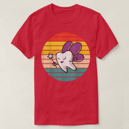 Cute Tooth Fairy T-shirt (Design voorkant)