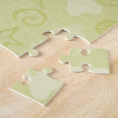 Cute Tooth - Green  Puzzle Legpuzzel (Zijkant)