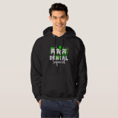 Cute Tooth Leprechaun Hat Dental Squad St Patrick  Hoodie (Voorkant volledig)