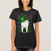 Cute Tooth Leprechaun Hat Dental Squad St Patrick' T-shirt (Voorkant)
