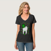 Cute Tooth Leprechaun Hat Dental Squad St Patrick' T-shirt (Voorkant volledig)