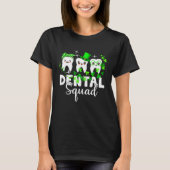 Cute Tooth Leprechaun Hat Dental Squad St Patrick T-shirt (Voorkant)
