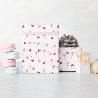 Cute Tortelduifjes Cadeaupapier