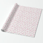 Cute Tortelduifjes Cadeaupapier (Uitgerold)