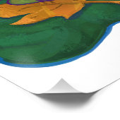 Cute Tortoise Art Perfect Poster (Hoek)