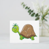 Cute Tortoise - briefkaart (Staand voorkant)
