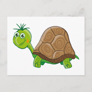 Cute Tortoise - briefkaart