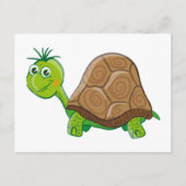 Cute Tortoise - briefkaart (Voorkant)