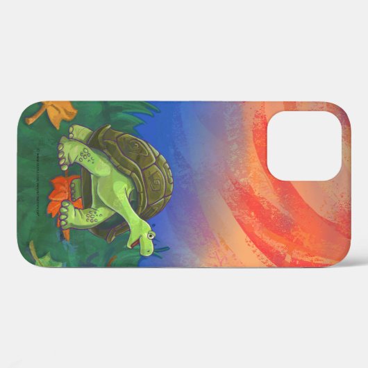 Cute Tortoise Electronics Case-Mate iPhone Case (Achterkant (horizontaal))