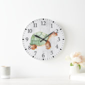 Cute Tortoise Wall Clock Grote Klok (Huis)