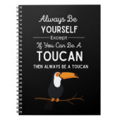 Cute Toucan Gifts Jungle Bird Exotic Rainforest Notitieboek (Voorkant)
