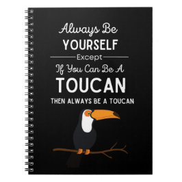 Cute Toucan Gifts Jungle Bird Exotic Rainforest Notitieboek