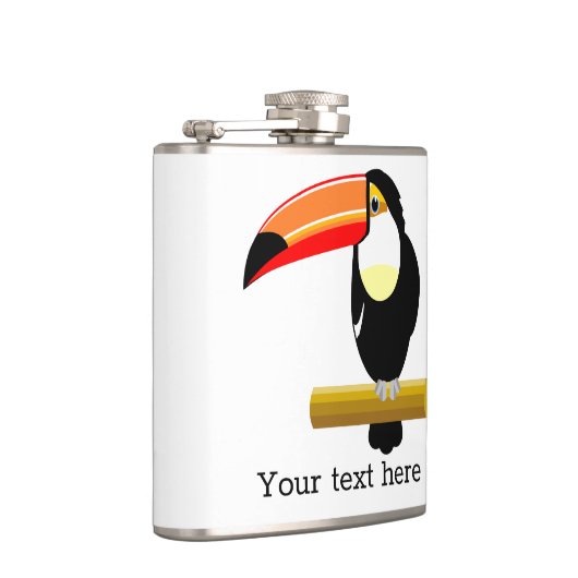 Cute Toucan Heupfles (Rechts)