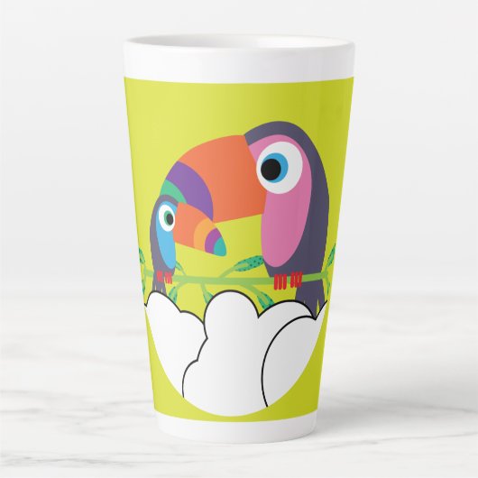 Cute Toucan | Love Toucans | Funny Birds Mok Servi (Voorkant)