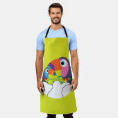 Cute Toucan | Love Toucans | Funny Birds Mok Servi Schort (Gedragen)