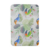 Cute Toucan-vogel, Elk vogelpatroon, Waterverven Badmat (Voorkant Verticaal)