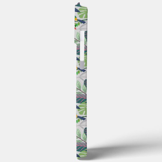 Cute Toucan-vogel, Elk vogelpatroon, Waterverven Case-Mate iPhone Case (Achterkant / Links)