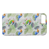 Cute Toucan-vogel, Elk vogelpatroon, Waterverven Case-Mate iPhone Case (Achterkant (Horizontaal))