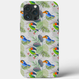 Cute Toucan-vogel, Elk vogelpatroon, Waterverven Case-Mate iPhone Case