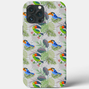 Cute Toucan-vogel, Elk vogelpatroon, Waterverven Case-Mate iPhone Case